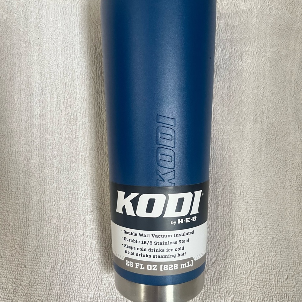 KODI Blue Stainless Steel Tumbler